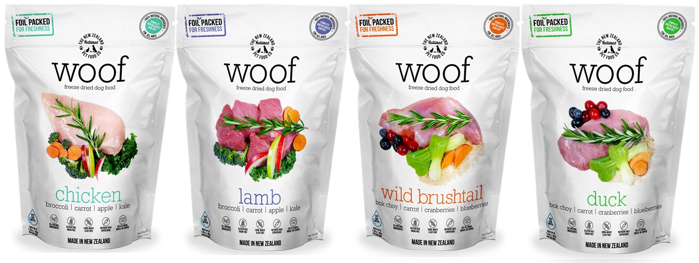 The NZ Natural Pet Food Co products